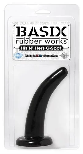 Basix Rubber Works His and Hers G-Spot - Black