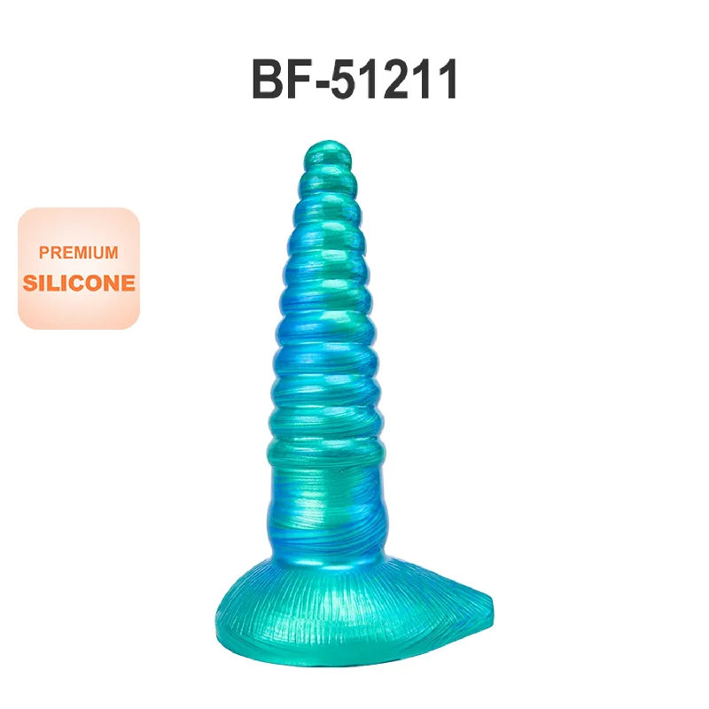 BF-51211 Realistic  Silicone Dildo Liquid Dildo With Strong Suction Cup Huge Thick Dildo Anal Massager