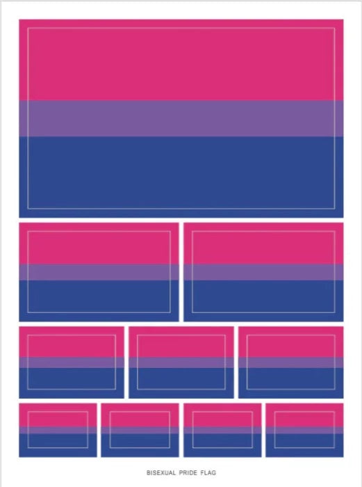 CC ''Bisexual'' Pride Flag Stickers