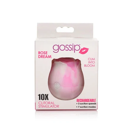 Curve Novelties Gossip Cum Into Bloom Clitoral Vibrator - Rose Dream Swirl