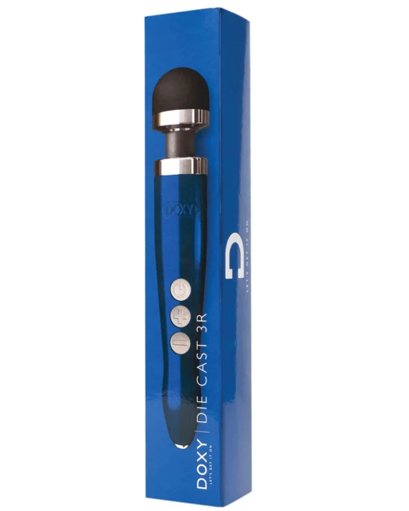 Doxy ''Die Cast 3R'' Massager Wand -Blue