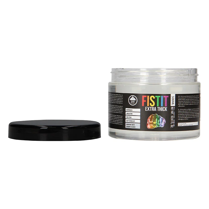 Fist It Extra Thick Water-Based Fisting Lube Rainbow Edition 16.9 oz.