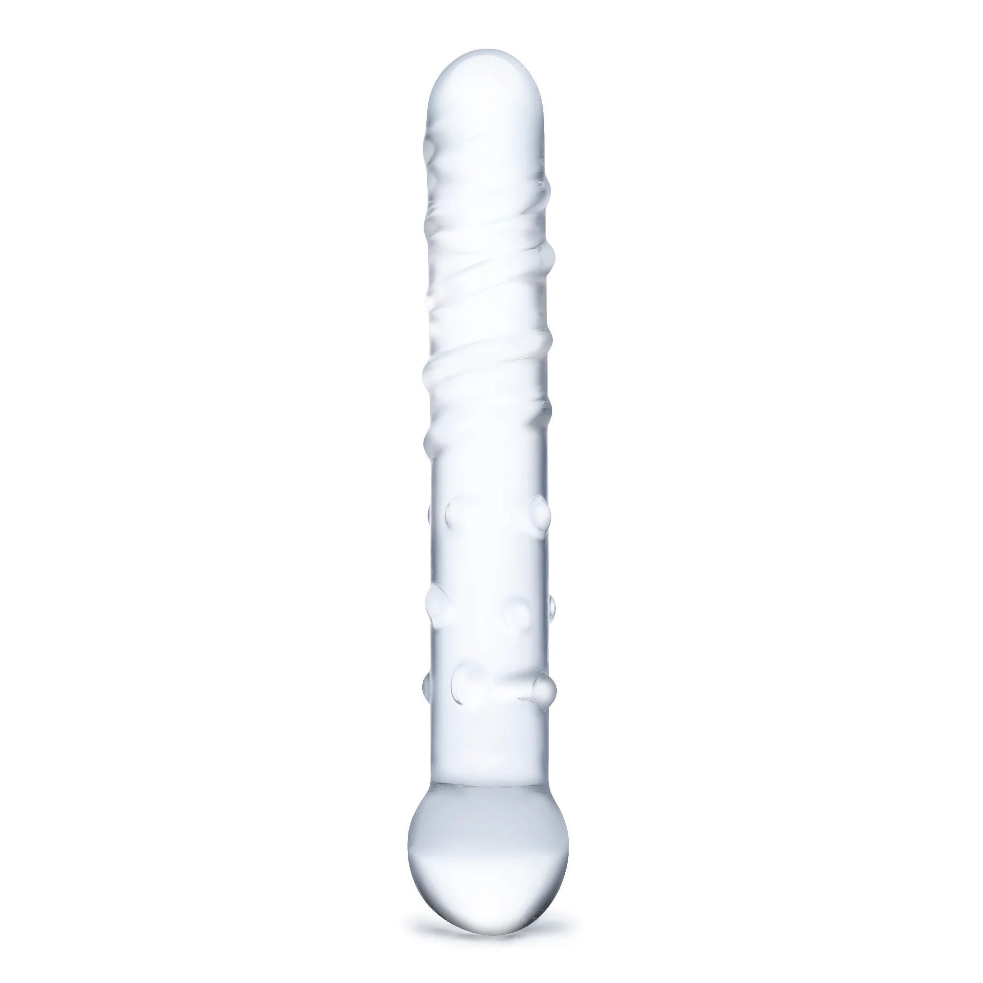 Callisto Clear 7 Inch Glass Dildo