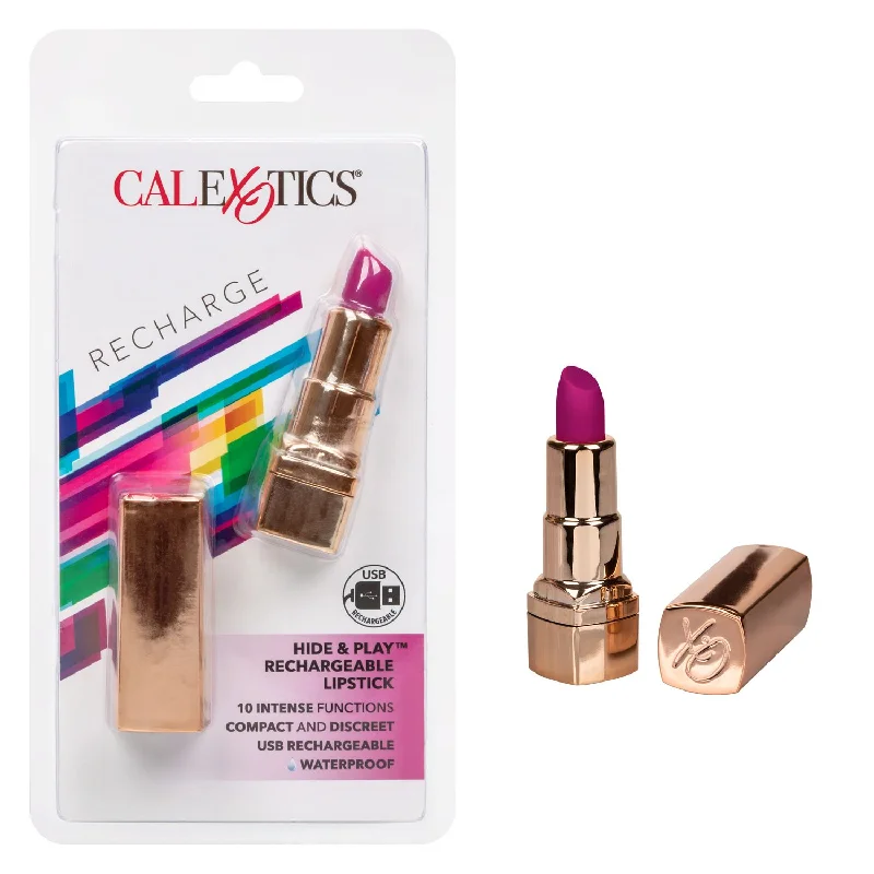 Hide & Play Rechargeable Lipstick - Purple