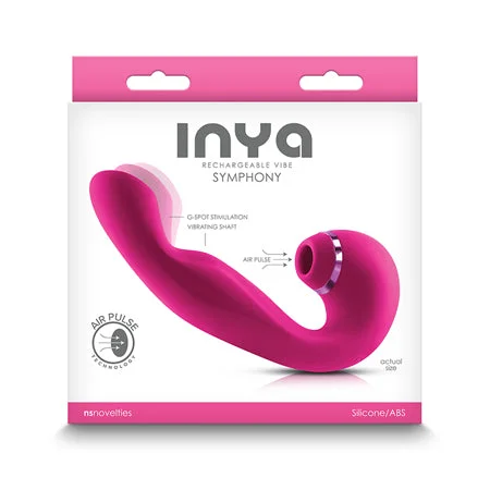 INYA Symphony G Spot Vibe w/Suction - Pink