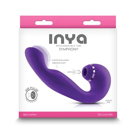 INYA Symphony G Spot Vibe w/Suction - Purple