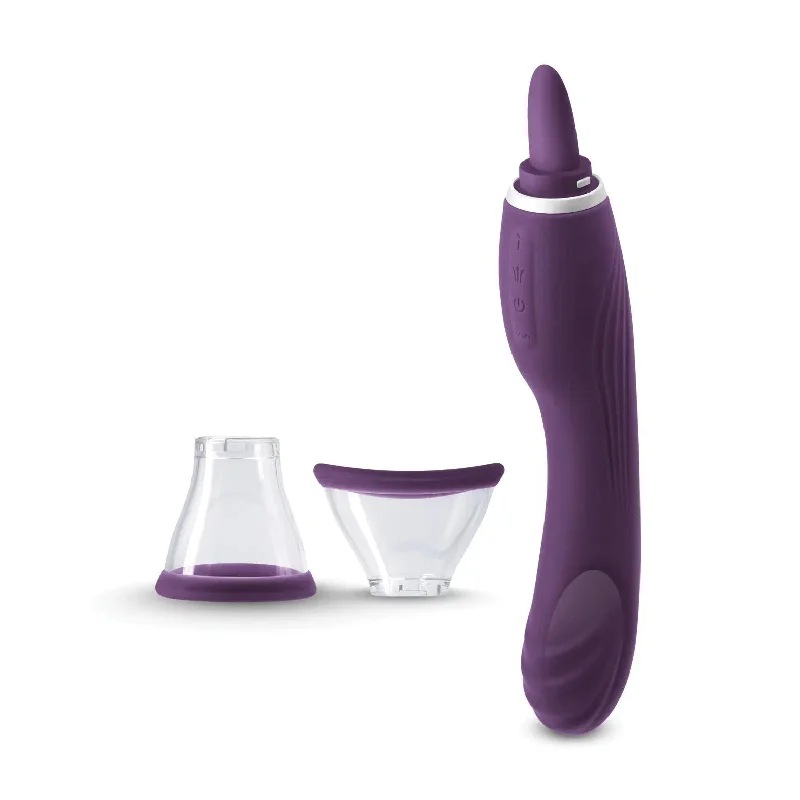 Inya Triple Delight Licking Suction Vibe