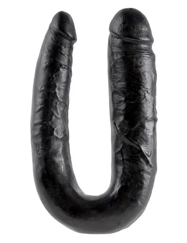 King Cock Double Trouble - Large - Black