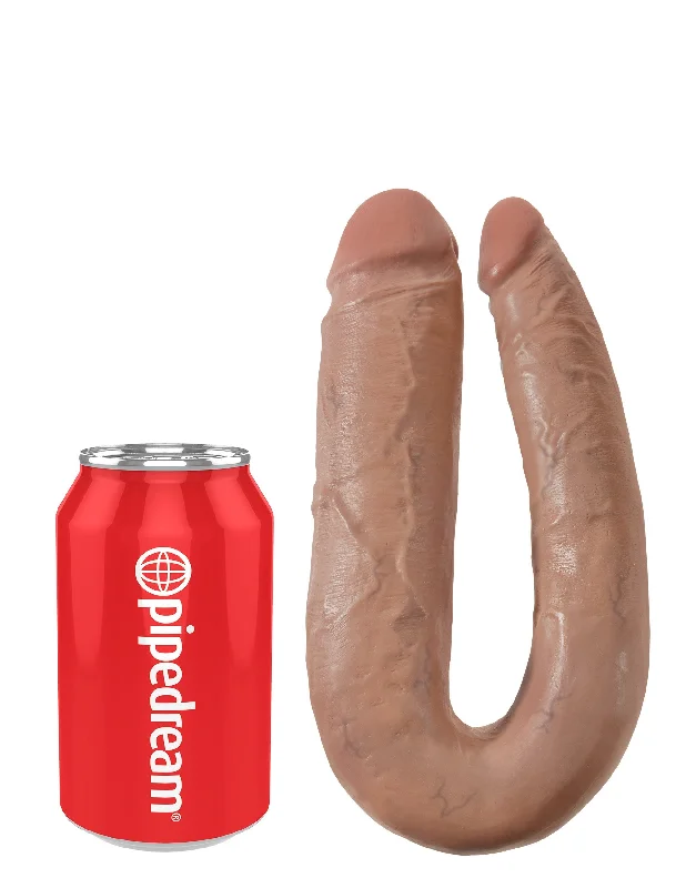 King Cock  U-Shaped Large Double Trouble - Tan