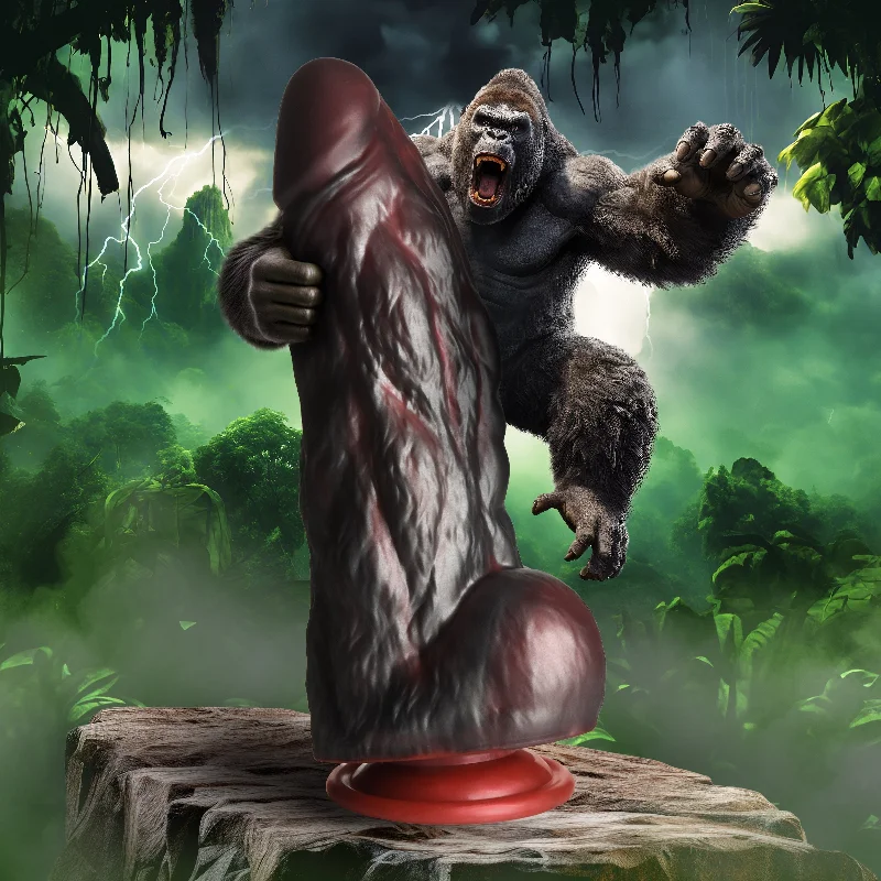 King Kong Thick 9 Inch Silicone Gorilla Dildo