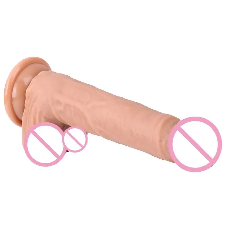 Naughty Beaver XL 8" Silicone Dildo |/| Massive Double Anal