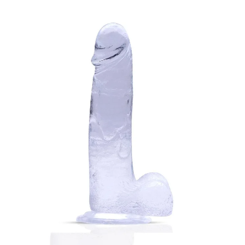 Neojoy 7.87 inch Jelly Dildo - Transparent