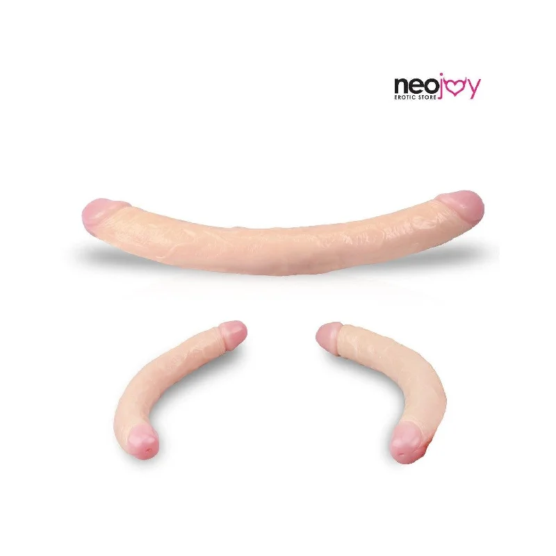 Neojoy - Realistic Double-Ended Dildo PVC - Flesh