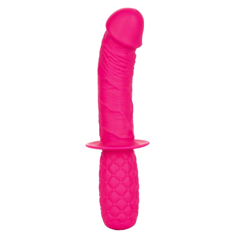 Silicone Grip G-Spot Thruster Dildo