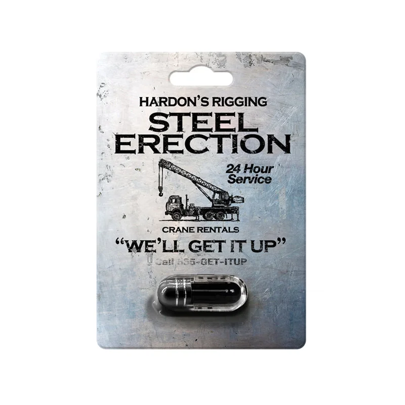 Steel Erection Male Enhancement Pill 1-Pack