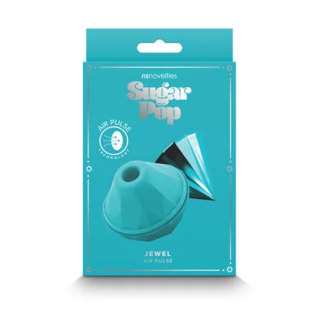 Sugar Pop Jewel Air Pulse Vibrator - Teal