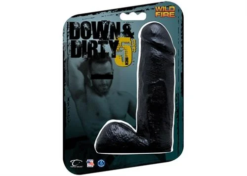 Wildfire Down and Dirty 5.75in Dong - Black