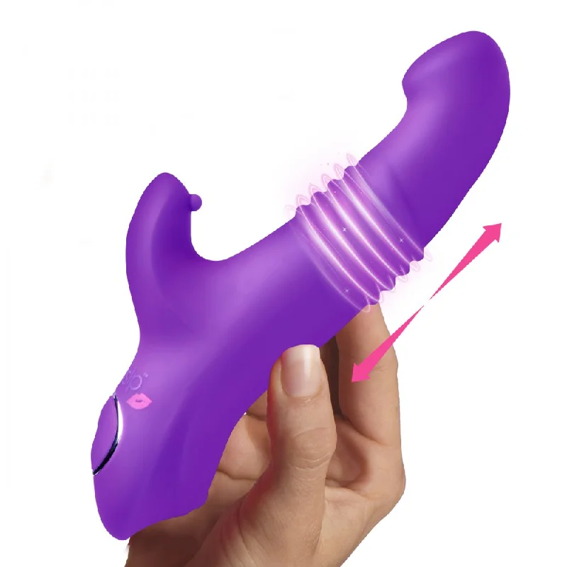 Blasters 7X Thrusting Silicone Rabbit Vibrator