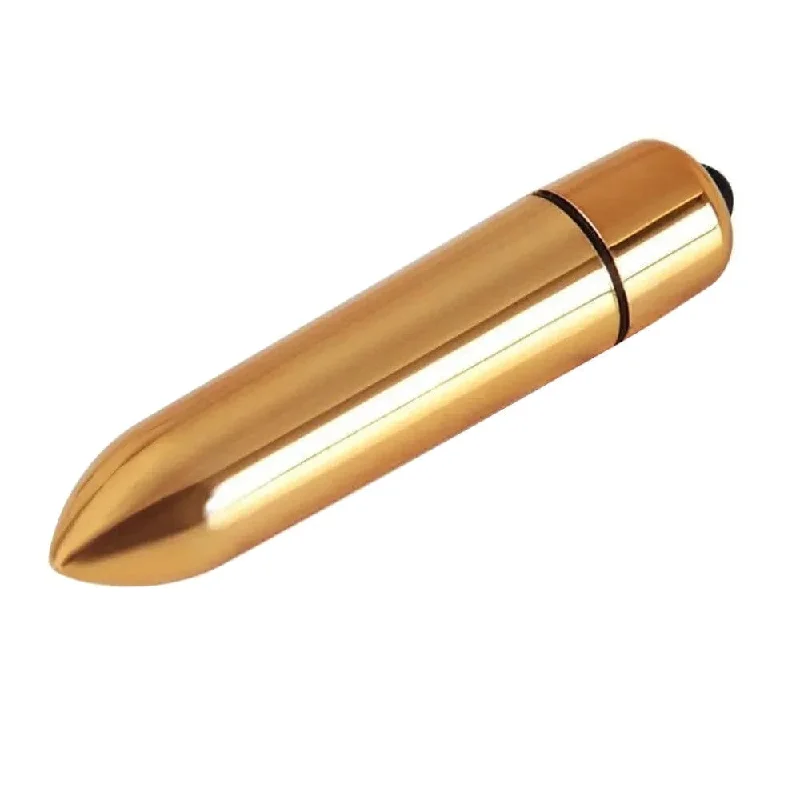 Bullet Vibrator 10-Speed Gold Toy|/|Mini Small Lipstick Silver Little