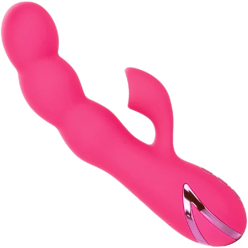 California Dreaming Oceanside Orgasm Rabbit Silicone Rabbit with Clitoral Suction