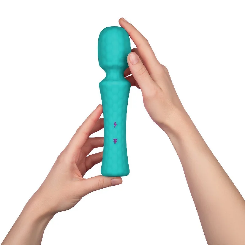 FemmeFunn Ultra Wand Silicone Vibrator - Blue