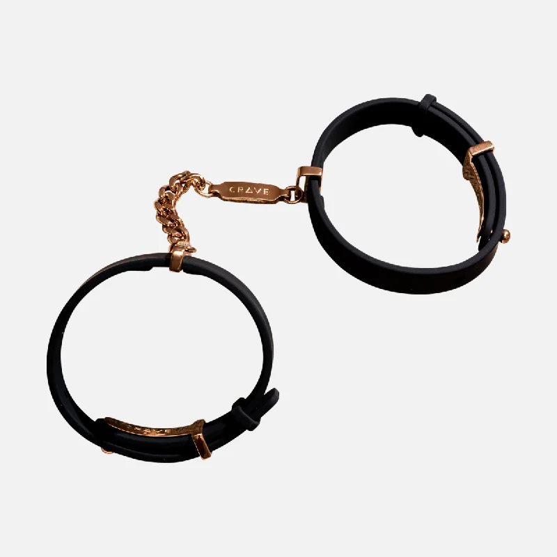 ID HandCuffs - Black/Rose Gold