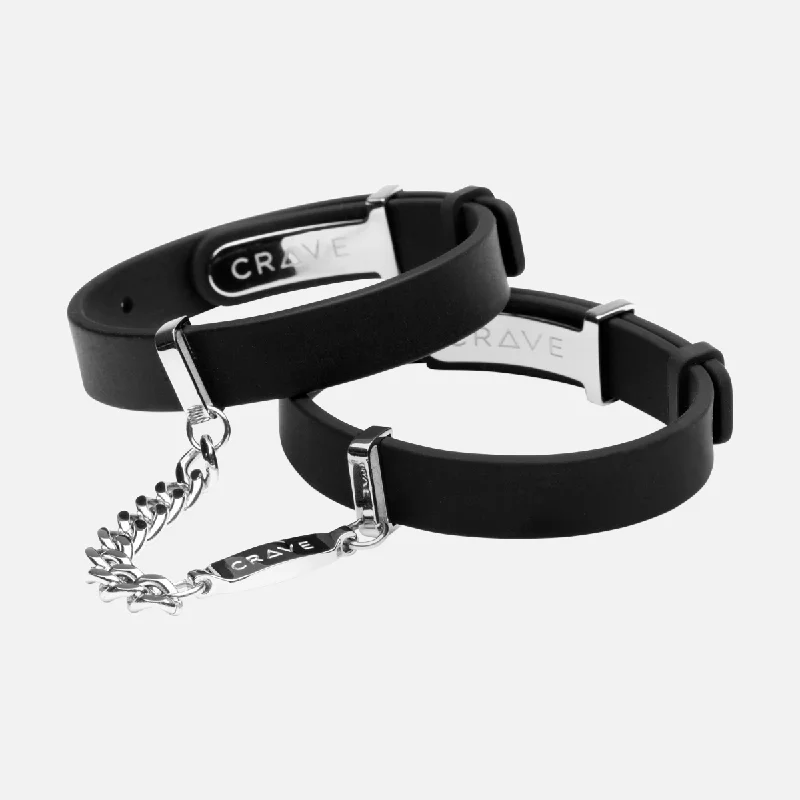 ID HandCuffs - Black/Silver