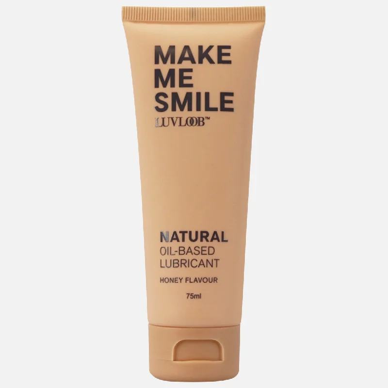 Make Me Smile Oil - Based Lubricant Honey - 2.5oz/ 75ml