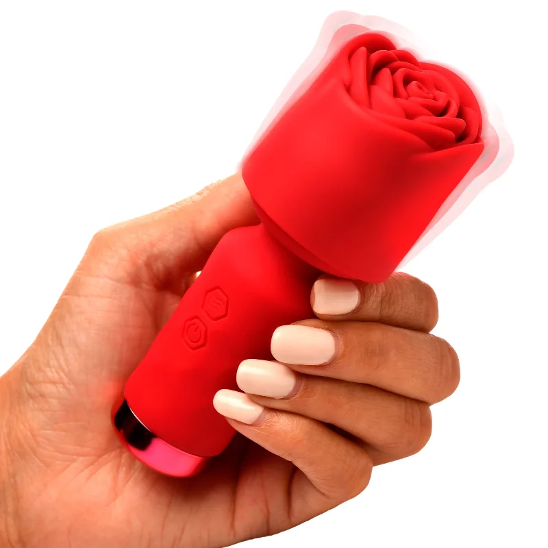 Mini Pleasure Rose-Petite Silicone Rose Wand