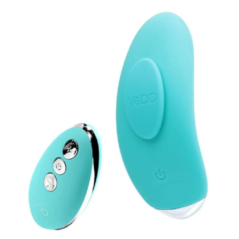 NIKI Rechargeable Remote Control Panty Vibe - Turquoise