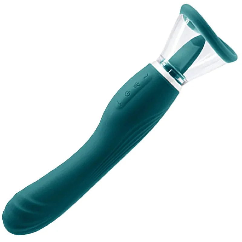 NS Novelties INYA Triple Delight Vibrator - Teal