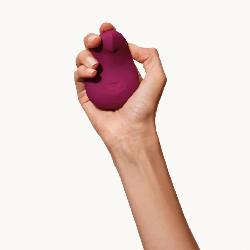 Dame Pom Hand Held Flexible Vibrator - Plum