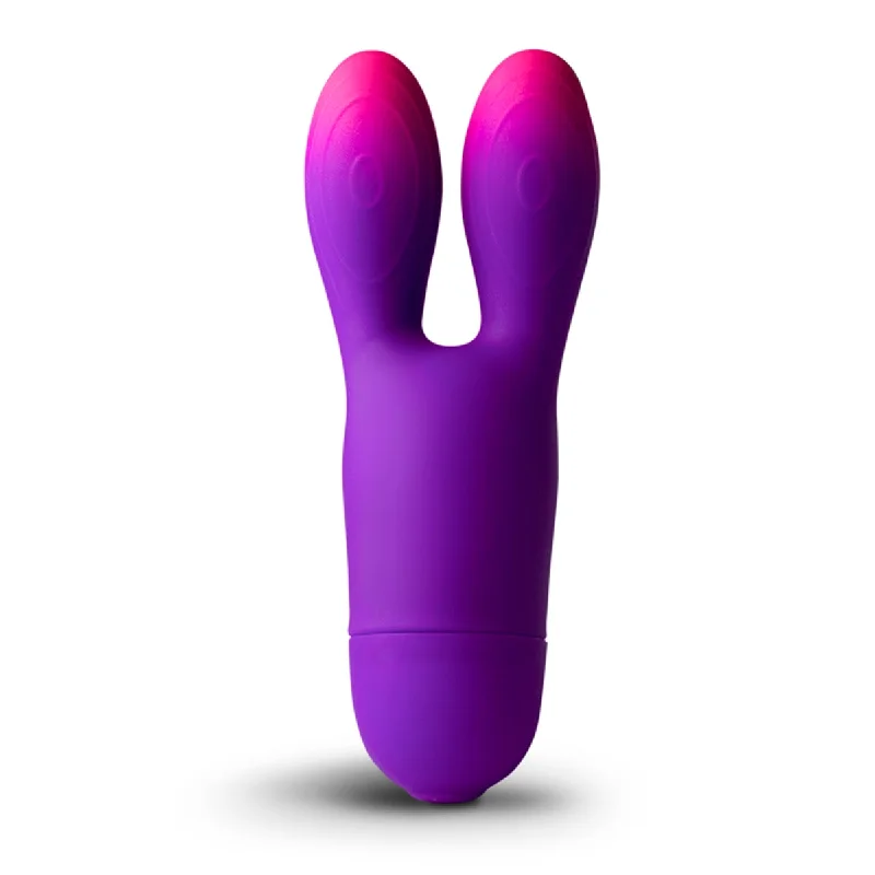 Rocks Off Glo-Girl Bunny Vibrator Purple Pink