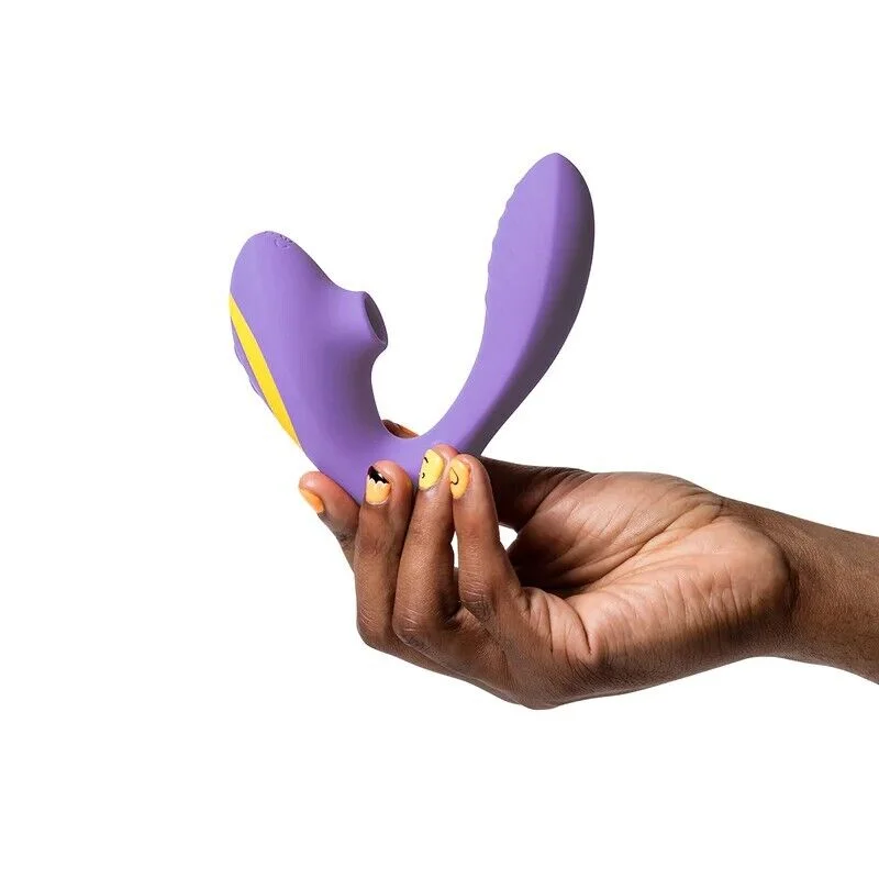 Reverb Double Trouble Clitoral Suction and G-Spot Stimulator Romp