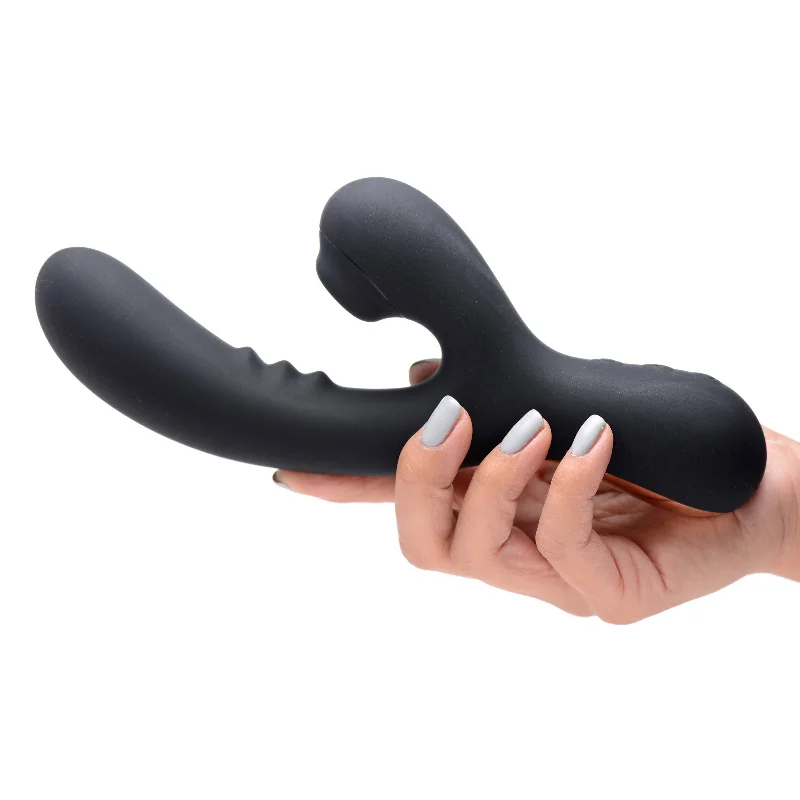 The 5-Star 8X Silicone Suction Rabbit Vibrator