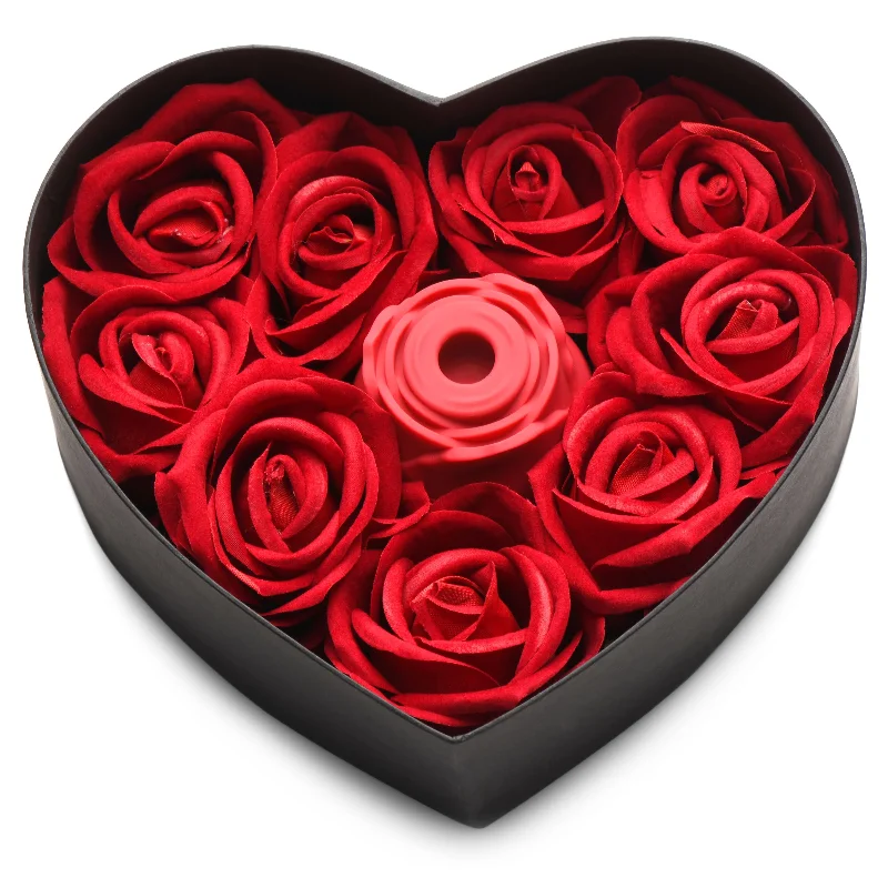 The Rose Lover's Gift Box 10X Clit Suction Rose