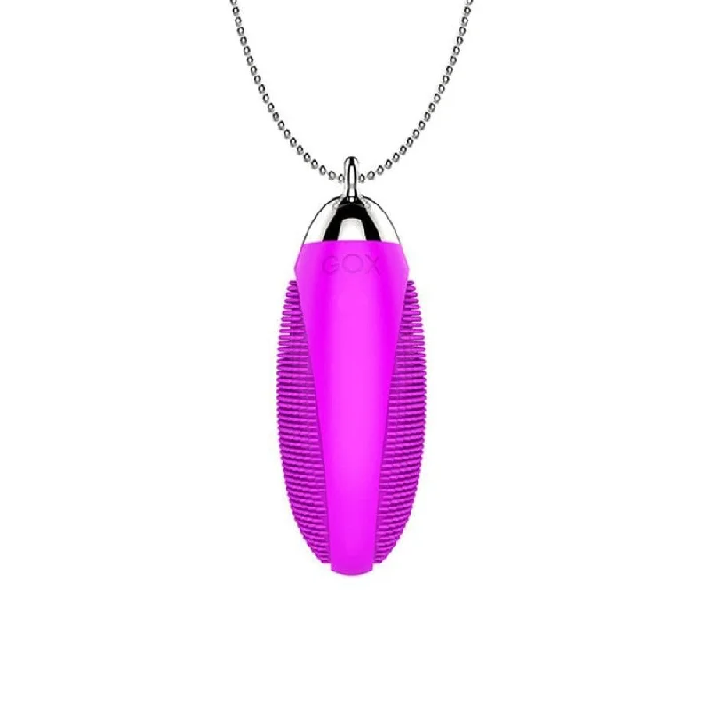 Wearable Purple Egg Necklace Vibrator|/|Bullet Vibration