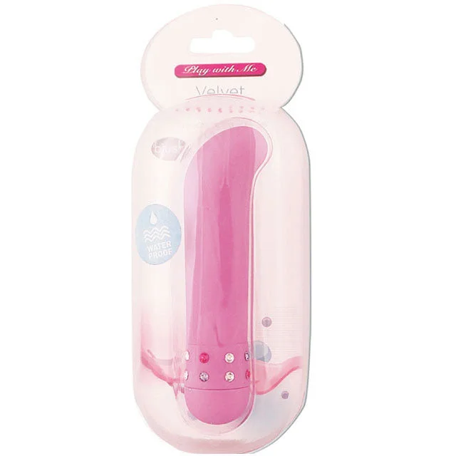 Blush Velvet G Spot Mini Vibrator Waterproof (Pink)