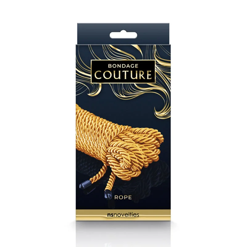 Bondage Couture Rope 25 Feet Gold