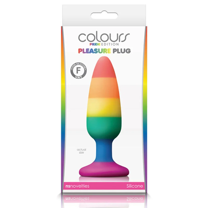 Colours - Pride Edition - Pleasure Plug - Medium -Rainbow