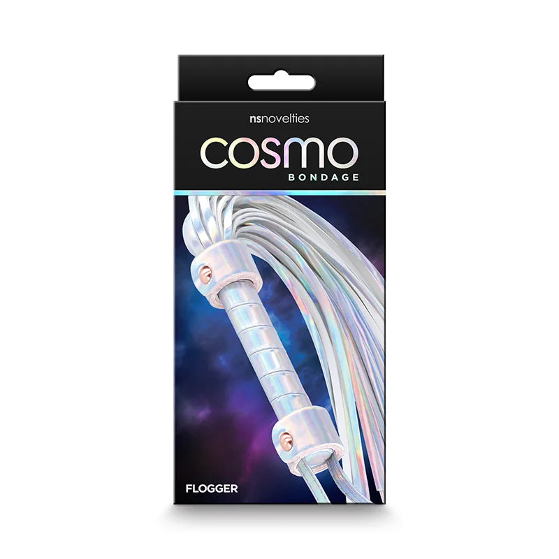 Cosmo Bondage Flogger Rainbow