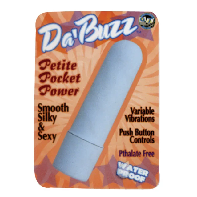 Da Buzz Mini Vibrator (Blue)