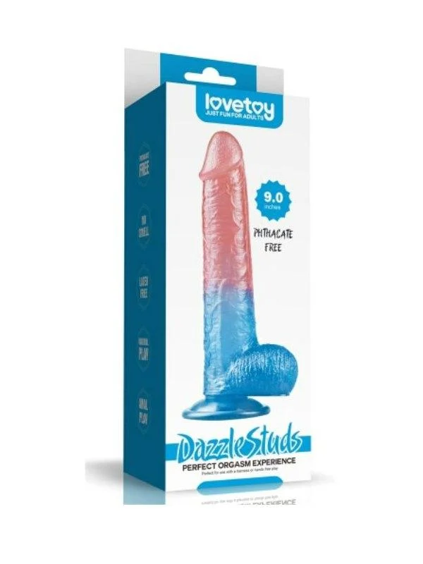 Dazzle Studs 9" Dildo