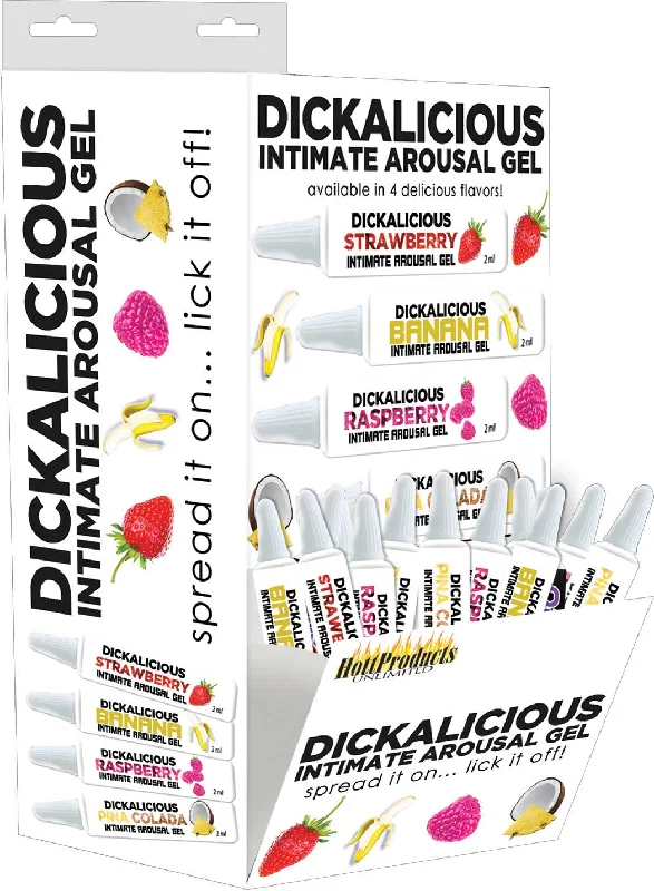 Dickalicious - 2ml Tubes Wall Mount - 144 Pc  Display