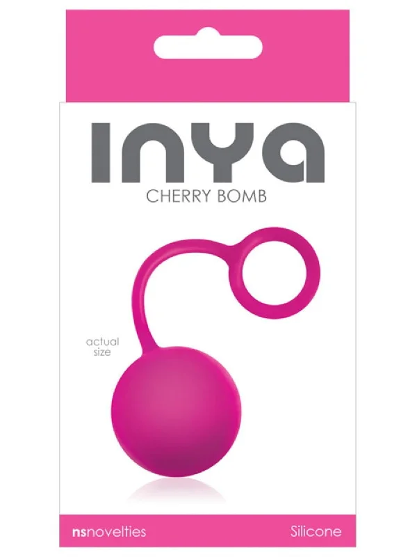 NS Novelties INYA Cherry Bomb Kegel Anal Beads - Pink