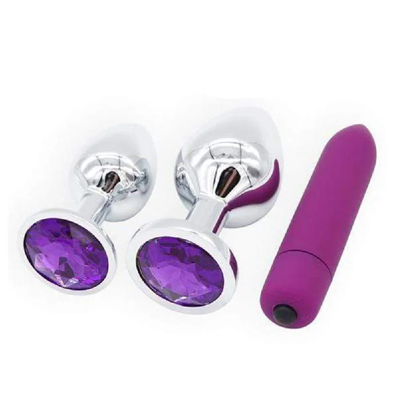 Amethyst Anal Kit (3 Piece)