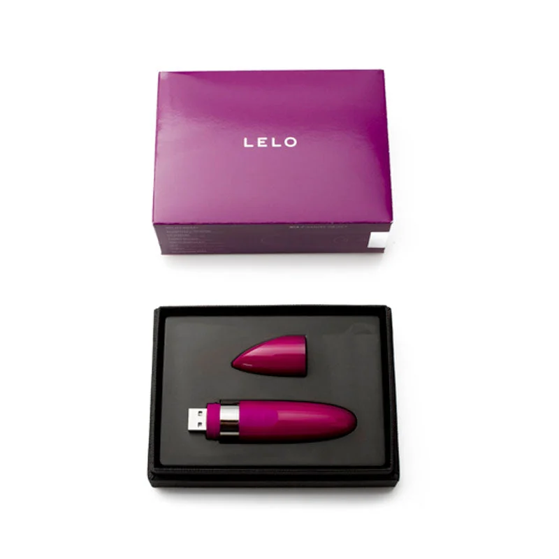 Lelo Mia 2 Deep Rose Lipstick Vibrator USB-rechargeable