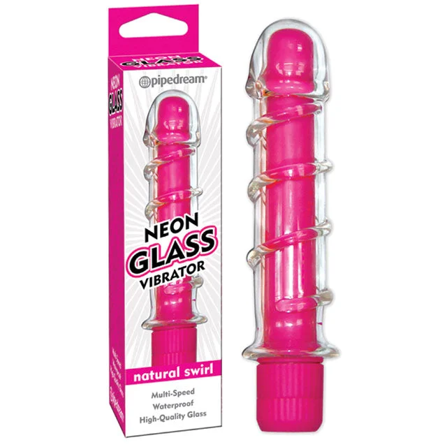 Neon Glass Vibrator (Pink)