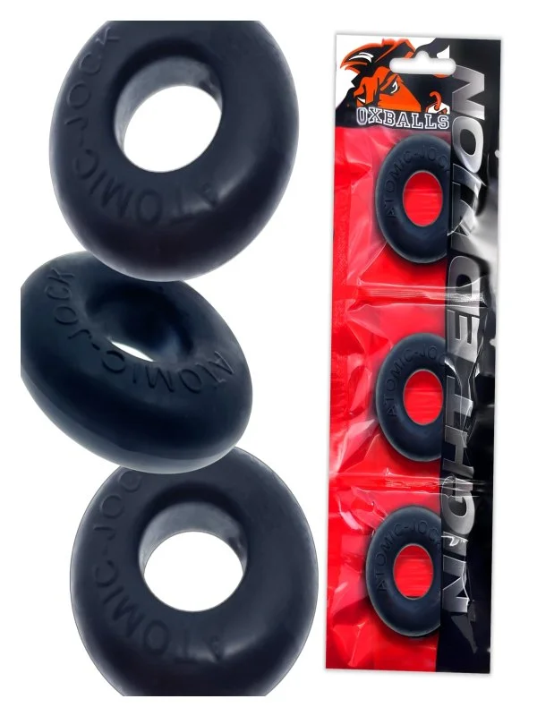 Ringer Silicone 3 Pack Black