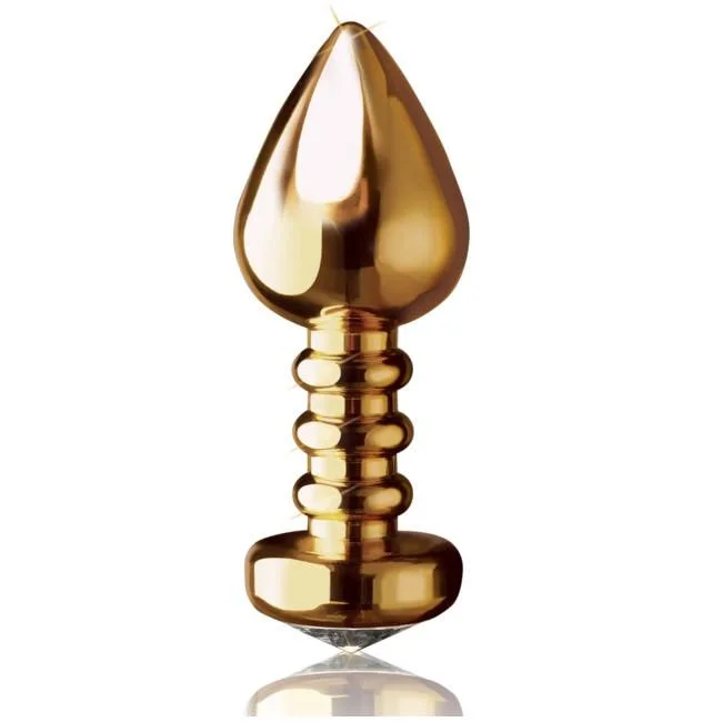 Gold 'Luv Plug' Heavy Anal Toy